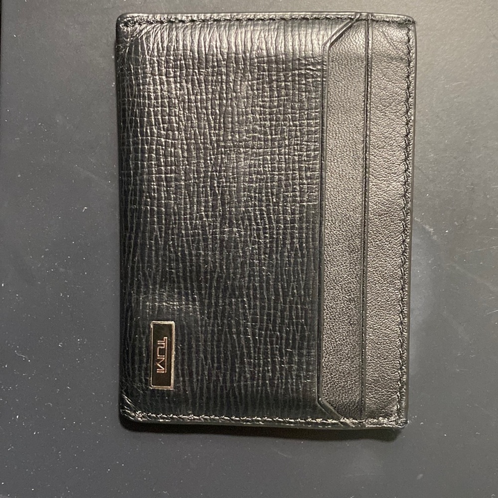 Tumi Black Cardholder